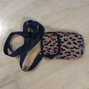 Leopard Print Crossbody Bag